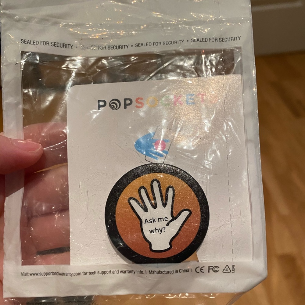 Phone pop socket